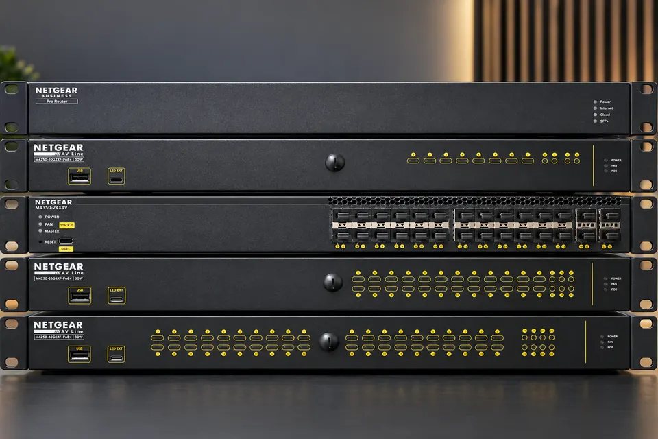 NETGEAR AV network equipment
